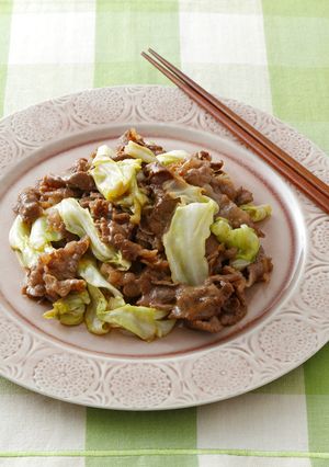キャベツと牛肉の甘辛オイスター炒め-レシピのメイン写真