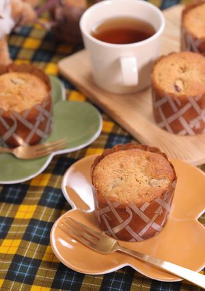 さつまいものしっとり♪黒糖カップケーキ-レシピのメイン写真