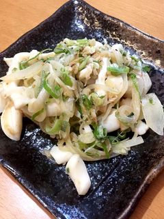 超簡単!イカのネギだく中華炒め☆-レシピのメイン写真