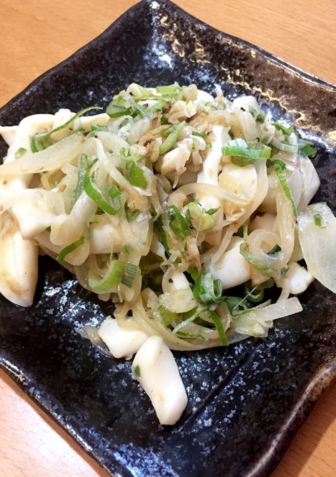 超簡単！イカのネギだく中華炒め☆-レシピのメイン写真