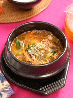 牛肉とたっぷり野菜のユッケジャンスープ-レシピのメイン写真