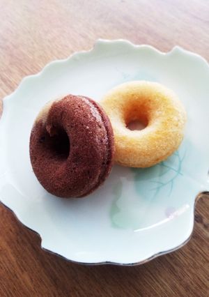 ふわふわ♡焼きドーナツ-レシピのメイン写真