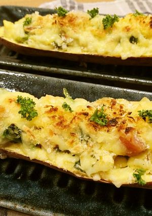 まるごとさつまいもグラタン-レシピのメイン写真
