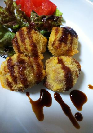 余った豚切り落とし肉で。簡単一口カツ♪-レシピのメイン写真