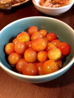 ミニトマトの出汁漬け-レシピのメイン写真