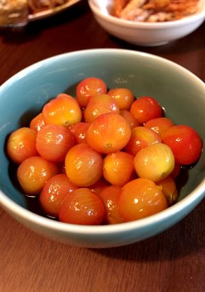 ミニトマトの出汁漬け-レシピのメイン写真
