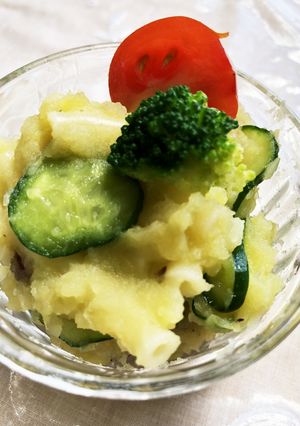 甘いポテトサラダ-レシピのメイン写真
