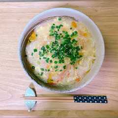 รูปของ パパッと！白だしカニ玉あんかけうどん
