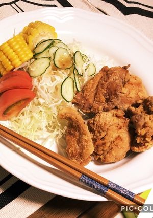 唐揚げ！ 完璧！極めはコーンスターチ！-レシピのメイン写真