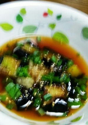 母直伝☺めんつゆ味❕茄子の揚げ浸し♪-レシピのメイン写真