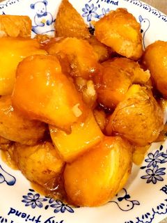 黒酢じゃがいもの煮っころがし-レシピのメイン写真