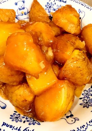 黒酢じゃがいもの煮っころがし-レシピのメイン写真