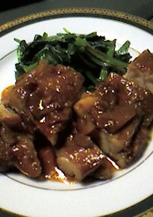 圧力鍋でチキンのマーマレード煮-レシピのメイン写真