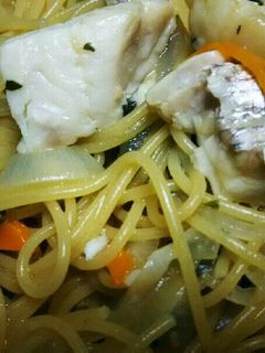 超簡単‼鍋一つで⁉鯛いり和風パスタ-レシピのメイン写真