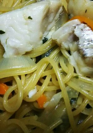超簡単‼鍋一つで⁉鯛いり和風パスタ-レシピのメイン写真