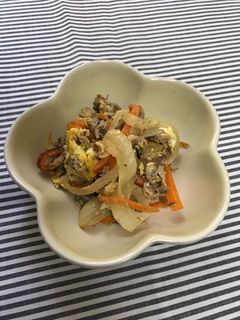 ツナとにんじんの炒め物♪-レシピのメイン写真