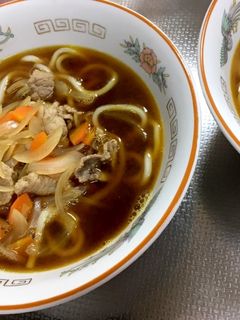 めんつゆとルーで!うちのカレーうどん-レシピのメイン写真