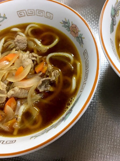 めんつゆとルーで!うちのカレーうどん-レシピのメイン写真