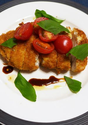 鶏むね肉の焼きカツレツ-レシピのメイン写真
