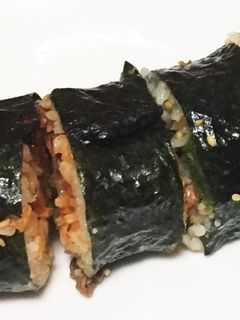 冷凍できるキンパ(韓国風巻き寿司)-レシピのメイン写真