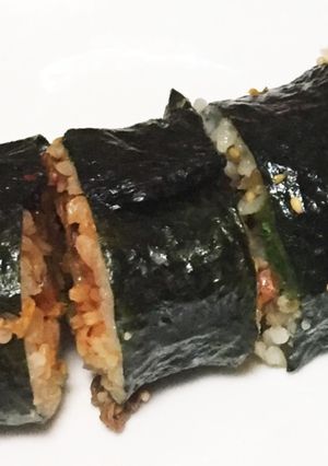 冷凍できるキンパ(韓国風巻き寿司)-レシピのメイン写真