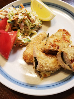 チーズど真ん中ささ身揚げないチーズフライ-レシピのメイン写真