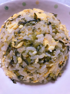 やる気なくても作れる高菜チャーハン-レシピのメイン写真
