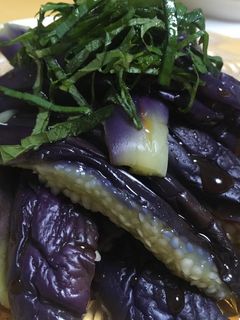 【超簡単!】茄子のさっぱりサラダ-レシピのメイン写真