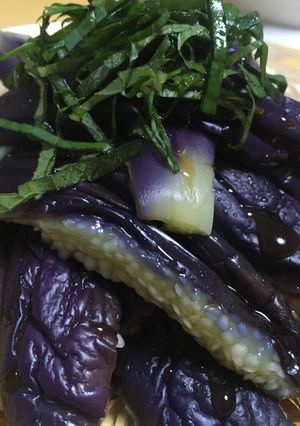 【超簡単！】茄子のさっぱりサラダ-レシピのメイン写真
