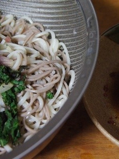 半田めんと蕎麦の冷やしコラボレーション-レシピのメイン写真