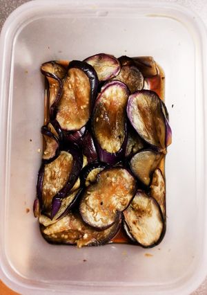 ノンオイル ポン酢で簡単なすの煮浸し-レシピのメイン写真