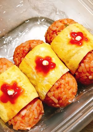 びっくり！おむライス-レシピのメイン写真