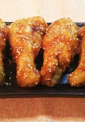 手羽元の甘辛揚げ-レシピのメイン写真