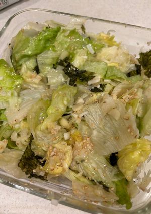 レタスと海苔の中華和え-レシピのメイン写真