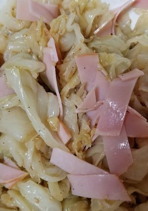 キャベツ消費❗中華風キャベツ＆ハムサラダ-レシピのメイン写真