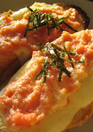 とろ～りﾁｰｽﾞの明太フランス-レシピのメイン写真