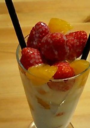 ♡おうちカフェｄｅパフェ♡-レシピのメイン写真