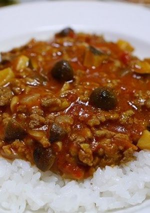 簡単ウマ！きのこのキーマーカレー-レシピのメイン写真
