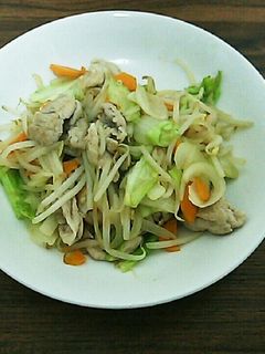 実家の野菜炒め-レシピのメイン写真