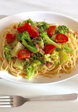 簡単！時短！シーチキンの彩りパスタ☆-レシピのメイン写真