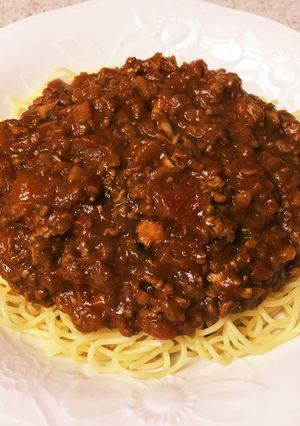 残ったカレーdeミートソース-レシピのメイン写真