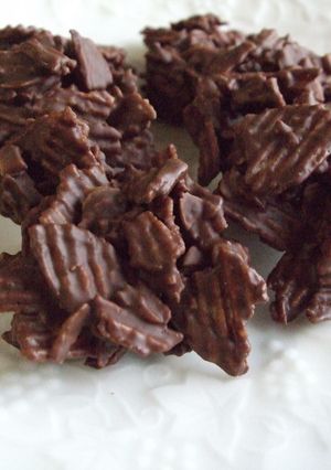 ポテチで チョコレートクランチ-レシピのメイン写真