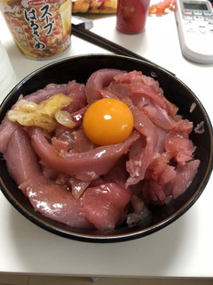 マグロ中落ち丼-レシピのメイン写真