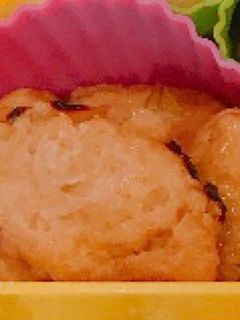 レンジで簡単、お弁当に、鶏つくね!-レシピのメイン写真
