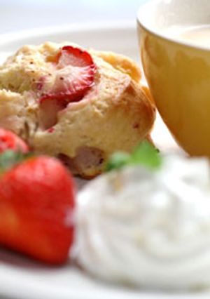 フレッシュいちごのスコーン-レシピのメイン写真