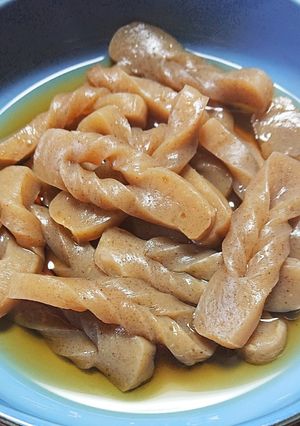 笑顔のレシピ『こんにゃくの煮物』-レシピのメイン写真