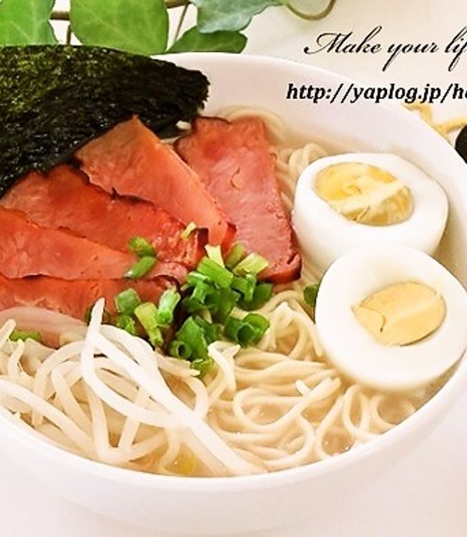 トッピングいろいろ☆豚骨ラーメン-レシピのメイン写真