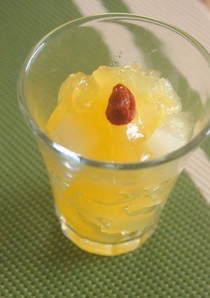 パイナップルと冬瓜のふるふるゼリー-レシピのメイン写真