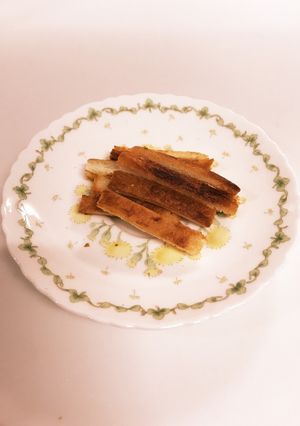 ❁パン耳♡ココナッツオイル焼き❁-レシピのメイン写真
