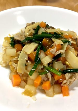 大人の給食☆あんかけチャーハン-レシピのメイン写真